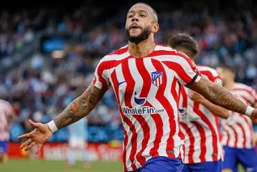 El delantero neerlandés aumentó el marcador en el Estadio de Vallecas casi sin complicaciones.