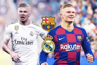 El delantero noruego recientemente se unió a Manchester, aunque ya piensa en su posible futuro.