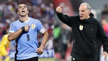 El delantero uruguayo, ya retirado de su selección, habló en contra del DT Marcelo Bielsa