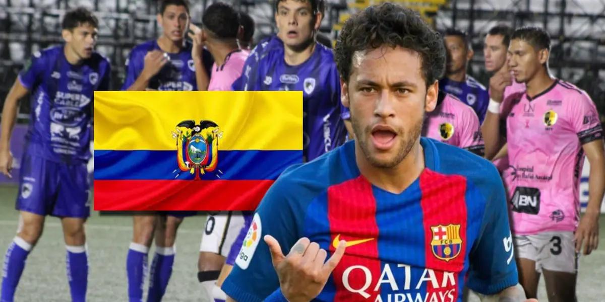 El ecuatoriano que era reemplazo de Neymar en el Barça, hoy gana 2 mil en Grecia