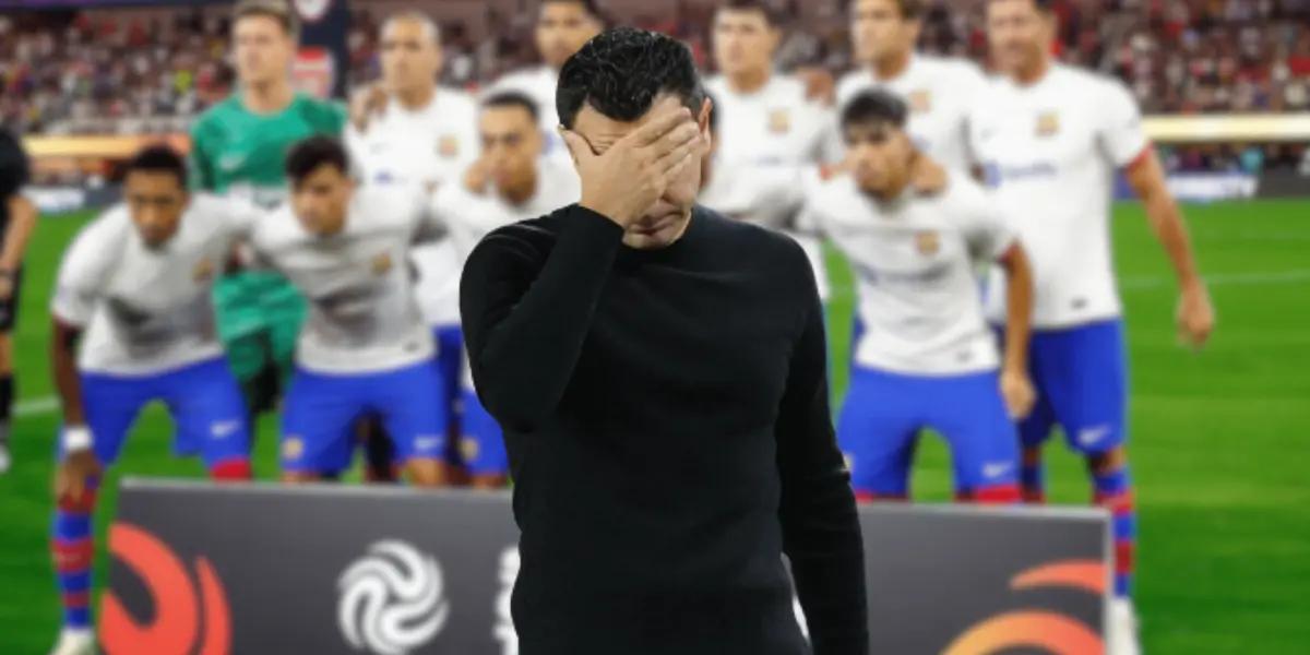 El entrenador blaugrana quería seguirlo de cerca para darle una posibilidad.