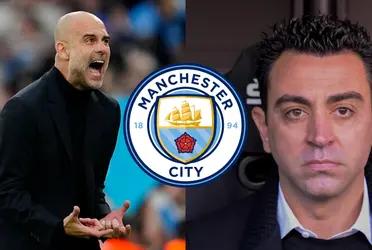 El entrenador blaugrana tiene en vista a un descarte del Manchester City.