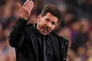 El entrenador de los colchoneros puso sus ojos en un atacante para reforzar al equipo, y es alguien que le resultará muy conocido.