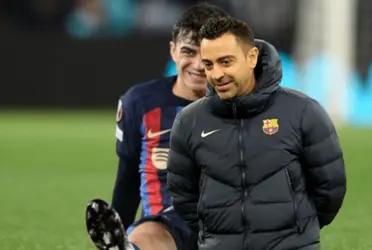 El entrenador del Barcelona había sufrido la baja de uno de sus canteranos, pero ahora tuvo una noticia más que positiva.