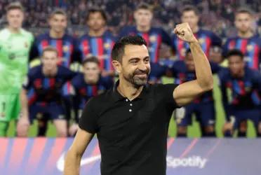 El entrenador del Barcelona tuvo una novedad positiva con respecto a su plantilla antes de que cierren los fichajes.