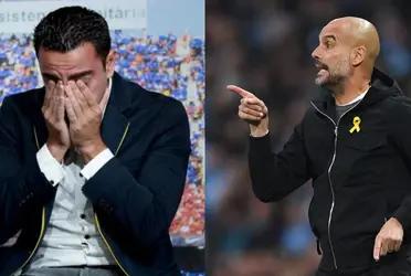 El entrenador que acaba de conseguir el triplete se refirió a la situación del Barça.