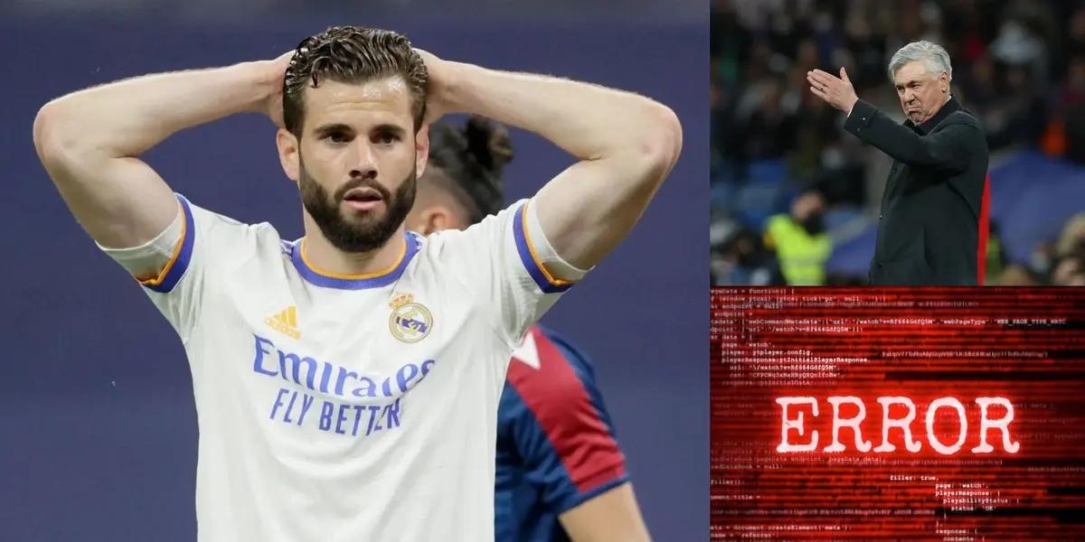 El equipo merengue no puede creer la jugada que hizo el defensor español.