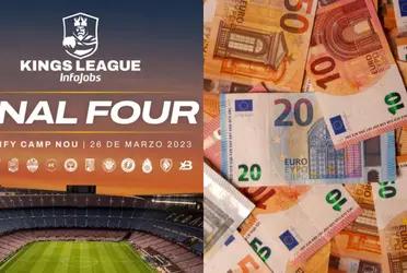 El estadio del Blaugrana fue prestado para el evento de la liga amateur.