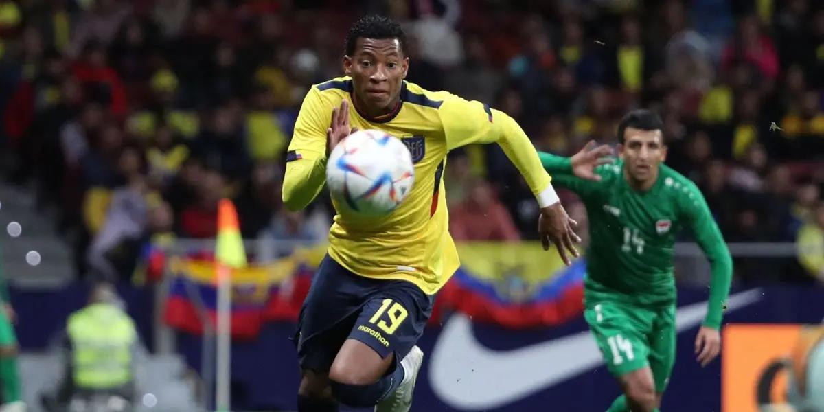 El extremo fue uno de los responsables negativos del empate de Ecuador con Irak.