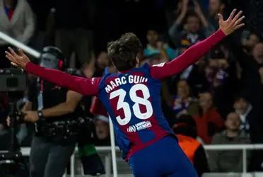 El FC Barcelona se pone arriba con gol de Marc Guiu