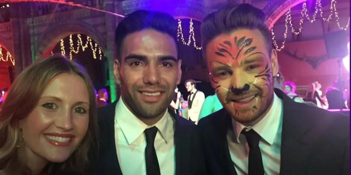 El fútbol se une al luto: Falcao despide a Liam Payne. Foto: Instagram