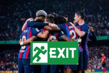 El futbolista blaugrana podría ser vendido en el próximo mercado de verano.