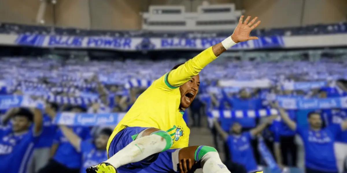 El futbolista brasileño se perderá lo que queda de la temporada con su club y selección