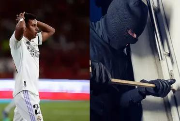 El futbolista brasileño sufrió un asalto en su casa y buscan a los culpables.