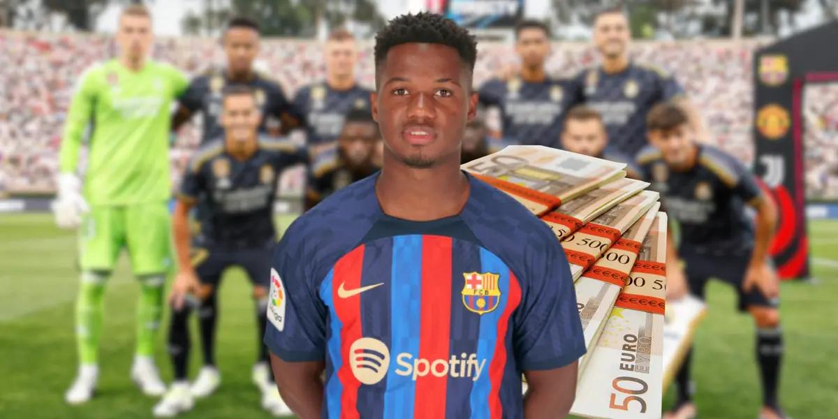 El futbolista del Barcelona fue vinculado recientemente con una posible salida y el tema se tocó en la sala de prensa del Real Madrid.