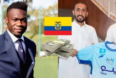 El futbolista ecuatoriano recién cambió de institución, aunque aun hay un club del pasado que no puede olvidar.