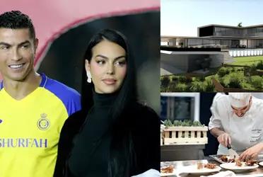 El futbolista portugués se encuentra construyendo una mansión en Portugal y busca un cocinero de primer nivel.