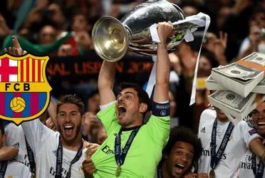 El futbolista que estuvo en el equipo blanco en el pasado y podría ir al Barcelona ahora.