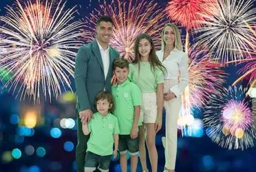 El goleador uruguayo celebró la llegada del 2024 con un estilo muy particular y terminó llamando la atención de los fanáticos de un club importante.