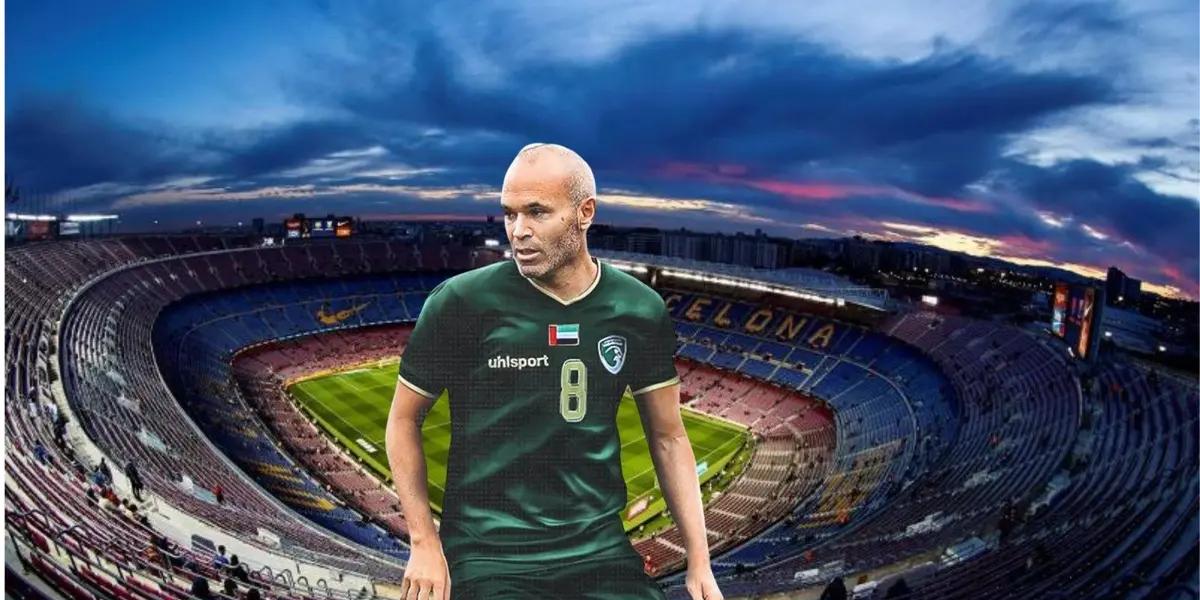 El ídolo de los Blaugranas y campeón del mundo con España en 2010 decidió continuar con su carrera alejado del fútbol europeo por un motivo particular