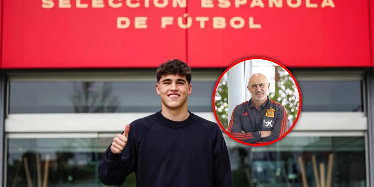 El joven defensor de 17 años llama la atención de todo el país por su rendimiento en el club culé.