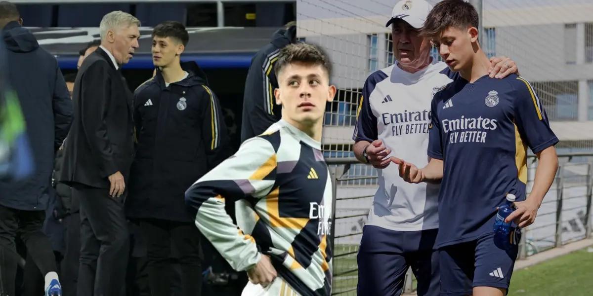 El joven turco no está teniendo los minutos que esperaba y no descartaría salir del Merengue.