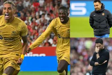 El jugador brasileño cambió la cara tras la salida del holandés.