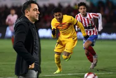 El jugador del Barbastro que no soportó perder y se fue contra el entrenador del FC Barcelona, Xavi Hernández