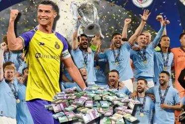 El jugador del Manchester City que quiere jugar con Cristiano Ronaldo, quien ahora la rompe en el Al-Nassr