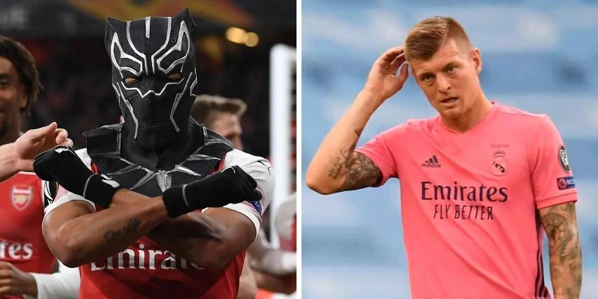 El jugador del Real Madrid criticó al delantero del Arsenal y éste no tardo en responder.