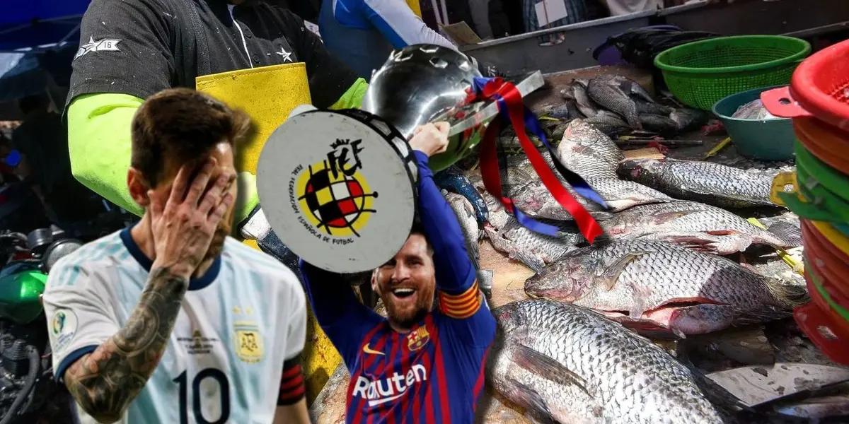 El jugador estuvo con Messi en el FC Barcelona, pero también le ganó un título como rivales. Su historia empezó como pescador
