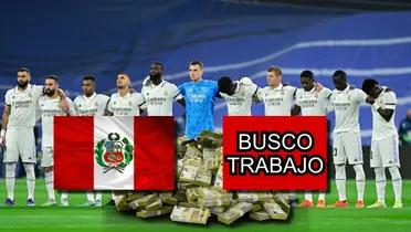 El jugador peruano que humilló al Real Madrid, ahora está en busca de un nuevo trabajo