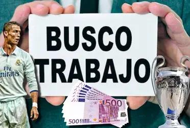 El jugador pintó para ser uno de los mejores atacantes en el Real Madrid, pero se ha quedado sin equipo de forma sorpresiva