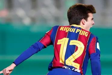 El juvenil no tiene muchos minutos de juego y buscaría la salida del conjunto catalán.