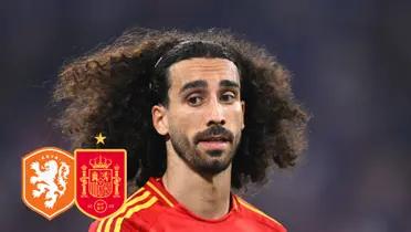 El lateral español perdió la marca de Frimpong y acabó en gol