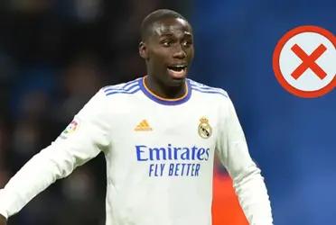 El lateral Francés Ferland Mendy no ha renovado con el cuadro merengue y su reemplazante está a la vuelta de la esquina.