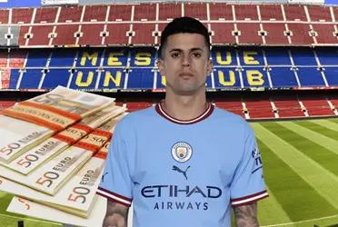 El lateral portugués es muy querido por Xavi Hernández para el lateral.