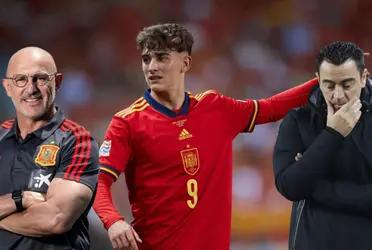 El mediocampista español es clave en la selección y en Barça, hoy no pudo ocultar su verdado estado físico