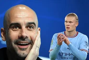 El noruego marcó un doblete y fue fundamental en el derbi inglés, pero el entrenador español tiene una enorme debilidad por uno de sus mediocampistas