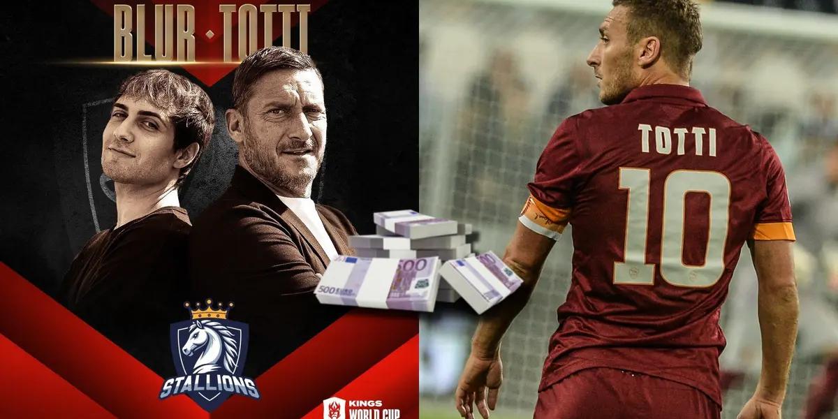 El pobre sueldo para Totti en la Kings League, tras ganar 10 kilos en la AS Roma