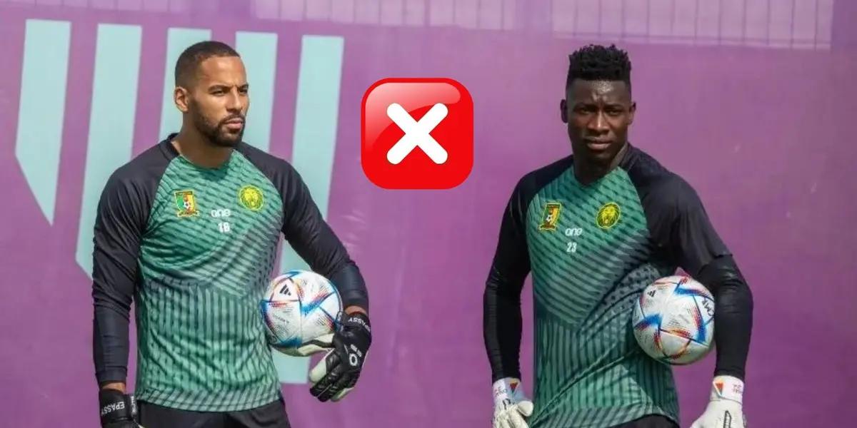 El portero camerunés Onana fue sacado del mundial por mal comportamiento y ahora retirarse para siempre de su selección.