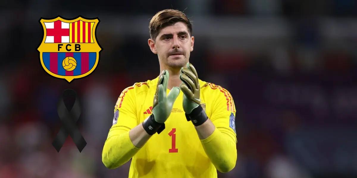 El portero del Real Madrid ha escrito un tweet dirigido a los familiares del médico