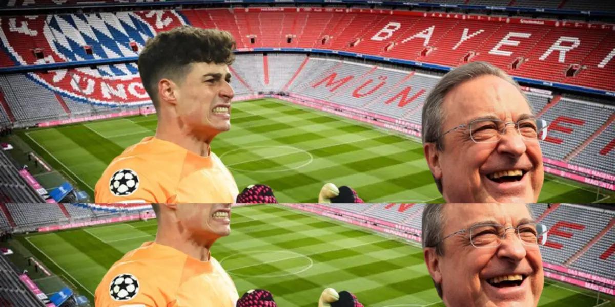 El portero español tenía una oferta del conjunto bávaro, pero optó por el Madrid.