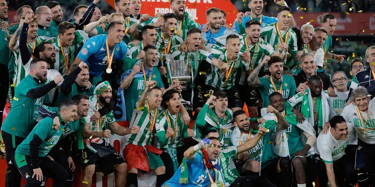 El Real Betis, campeón de la Copa del Rey hará opción de la cláusula de compra del delantero brasileño Willian José.