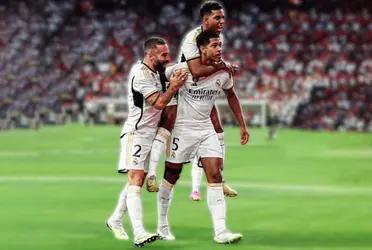 El Real Madrid se quedó con una victoria contundente ante el Manchester United con goles de Jude Bellingham y Joselú