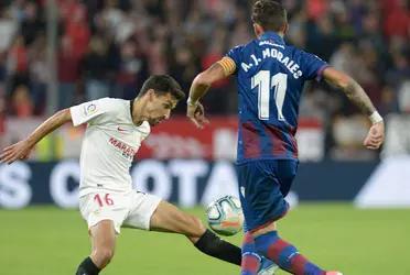 El Sevilla Fútbol Club visita al Levante Unión Deportiva en el Ciutat de Valencia el jueves desde las 19.00 por la 33ª jornada de La Liga Santander.