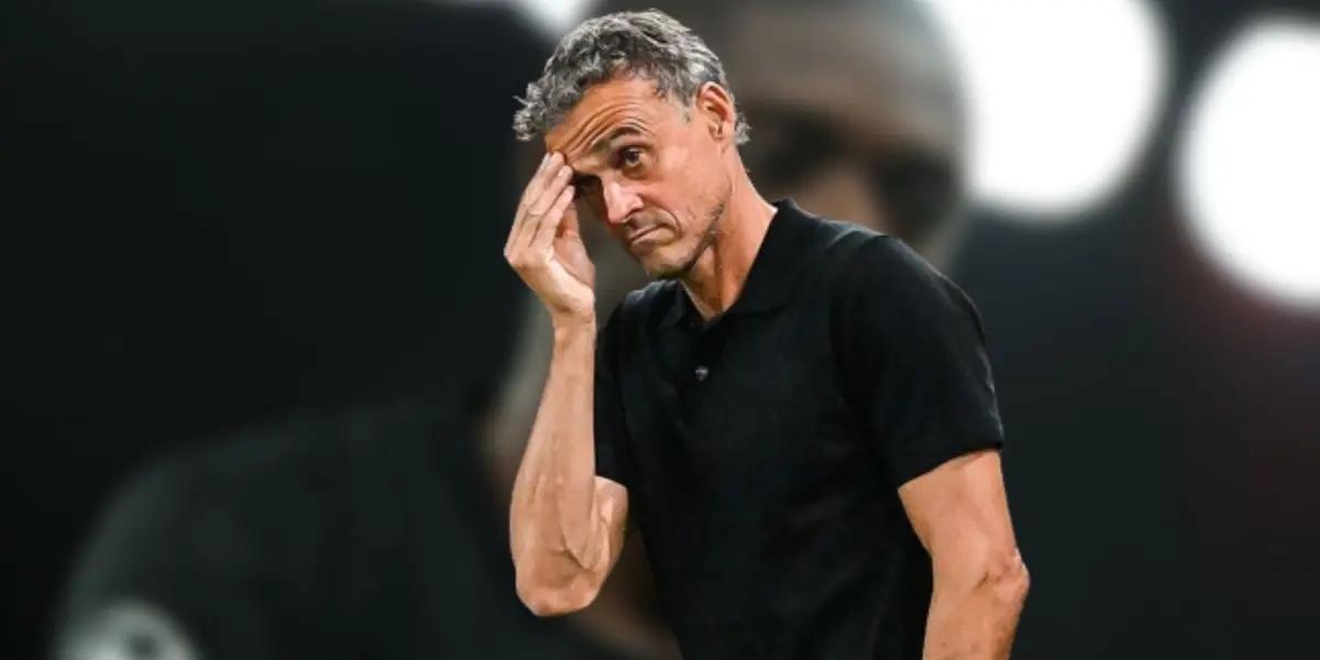 El técnico asturiano confía en el francés, pero lo cierto es que no está funcionando en PSG, al igual que sucedio en Barcelona.