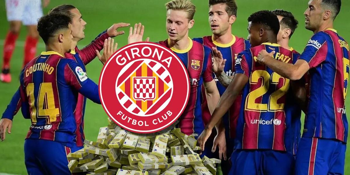 En el FC Barcelona lo mandaron como cualquier otro jugador, ahora el Girona lo quiere recuperar y ser campeón