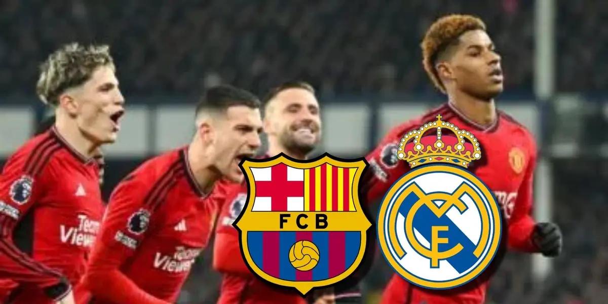 En el Real Madrid y FC Barcelona no le dieron mayores oportunidades y ahora que es figura, el Manchester United lo pretende