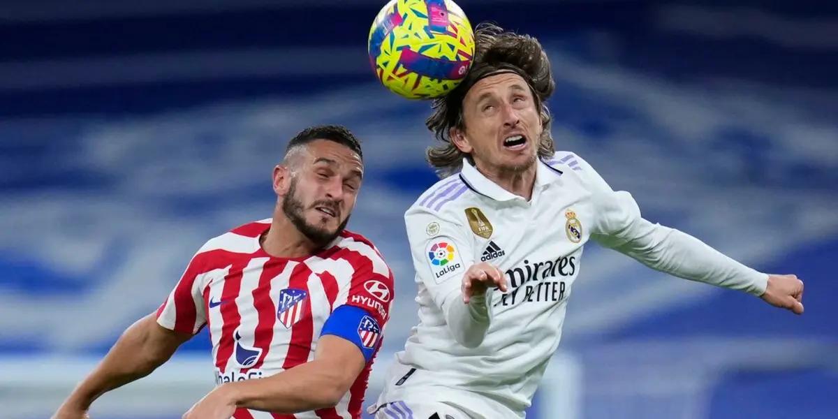 En pleno Real Madrid vs Atleti, revelaron cuál sería el siguiente destino de Luka Modric
